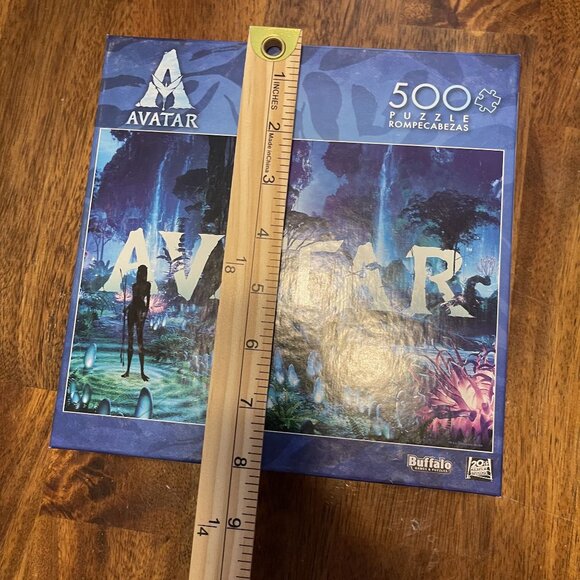 Avatar Jigsaw Puzzle 500 Piece Puzzle By Buffalo Games Movie Neytiri Navi Forest - Picture 14 of 16